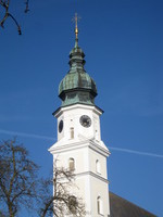 Turm der Pfarrkirche St. Marienkirchen bei Schärding