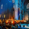 Inszenierung „Licht“ von Peter Androsch anlässlich 75(+1) Jahre Caritas in Oberösterreich im Linzer Mariendom