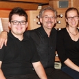 Gerhard Gnann mit seinen Registranten Florian Zethofer und Renate Preishuber