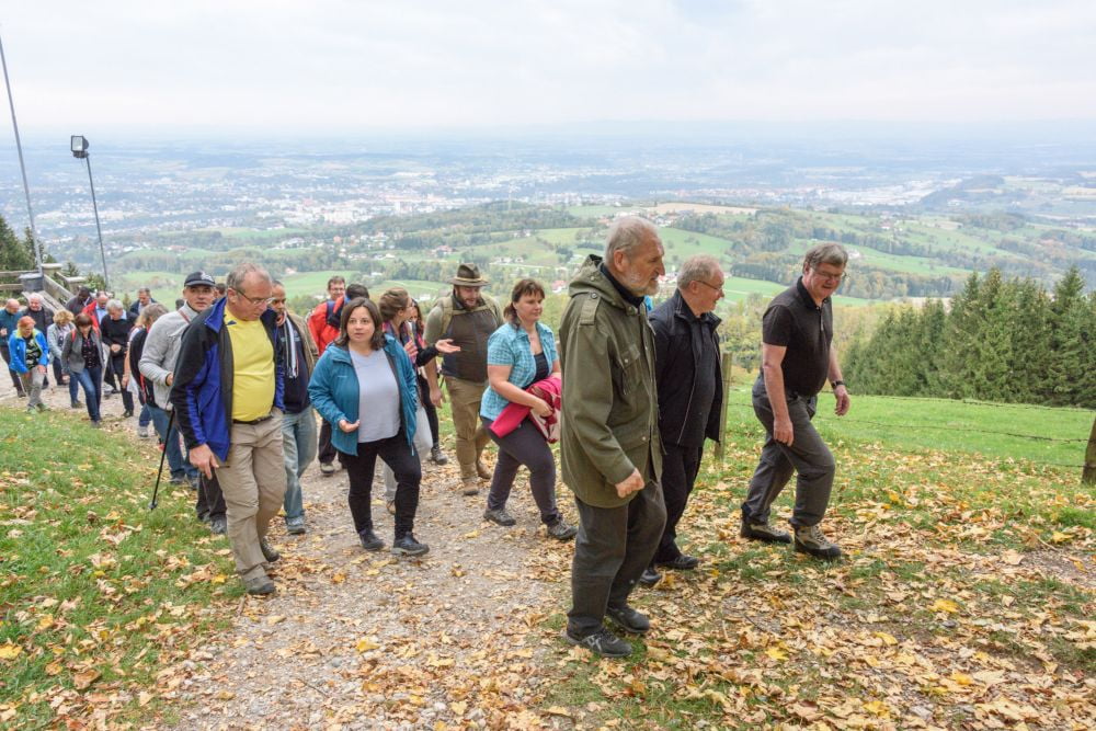 Wanderung Auf Den Damberg Als Auftakt Zur Visitation Im Dekanat Steyr