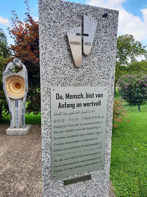 Tafel Markusweg / Karl Schinagl Sternradfahrten - Südsteiermark - 29.8.-3.9.2021