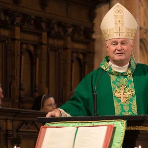 Bischof Manfred Scheuer feiert Sonntagsmesse in der Stadtpfarrkirche St. Stephan