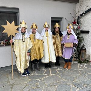 Sternsingeraktion 2024 Pfarrgemeinde St. Florian am Inn