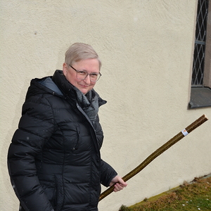 Aktion Pilgerstäbe des Fachteams Ökologie und KMB