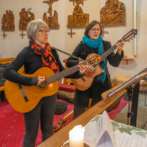 Stille-Nacht-Sängerinnen Erni Pimminger und Karin Schmidlehner