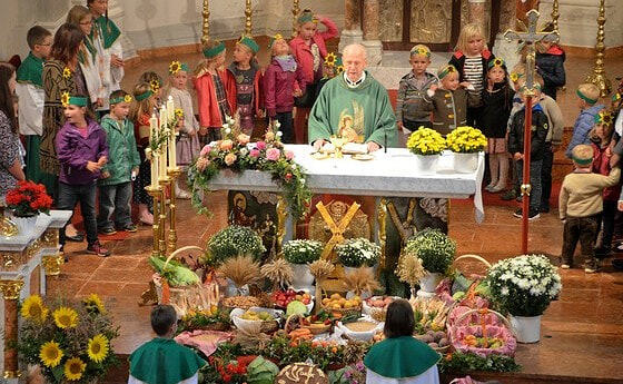 Kleinkindliturgie - Erntedankfest 2016