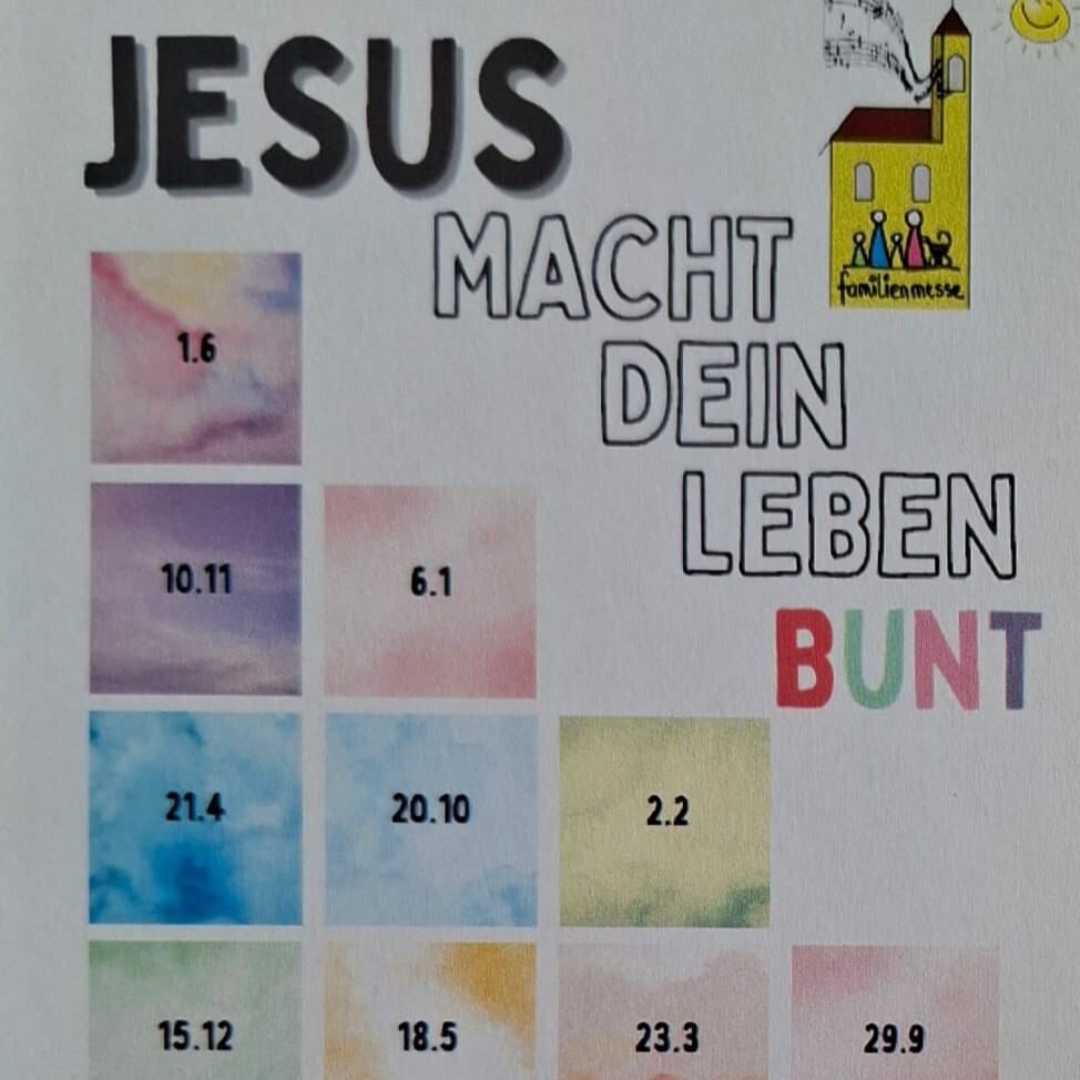 Jesus macht dein Leben bunt