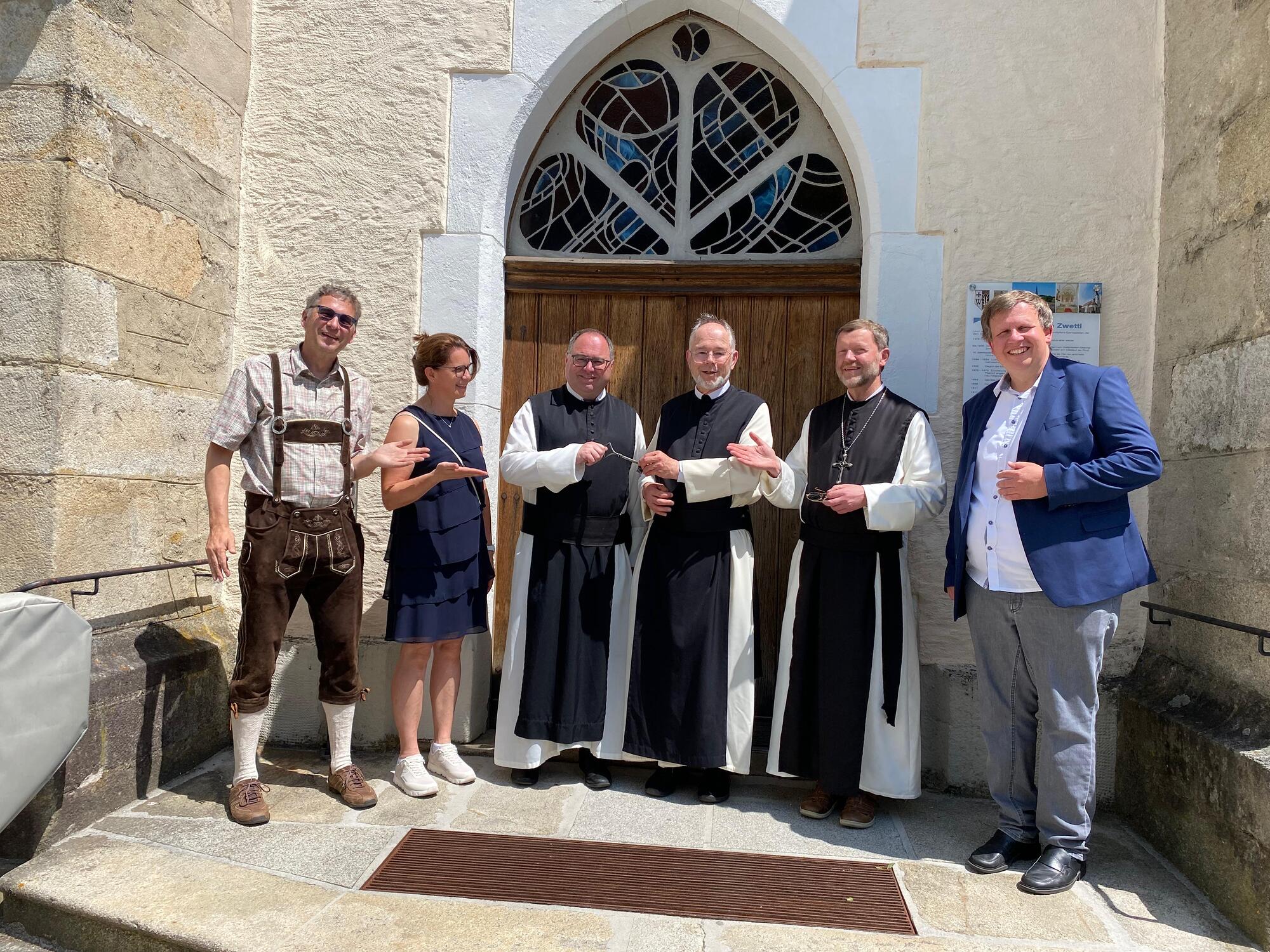 Amtseinführung P. Otto / Franz Gaisbauer