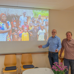 Vortrag von Günther Humer und Thomas Pauzenberger über ihre Reise zum Pfarrpartnerprojekt Kakonko