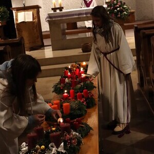 St, Quirinus feiert den Advent