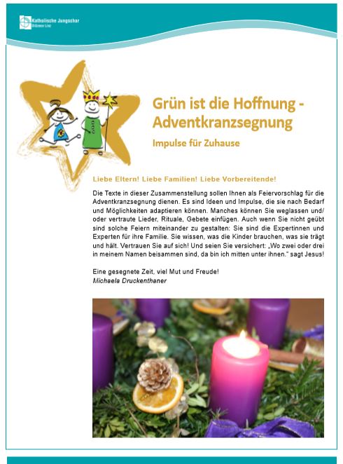 Adventkranzsegnung