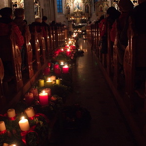 Adventkranzsegnung