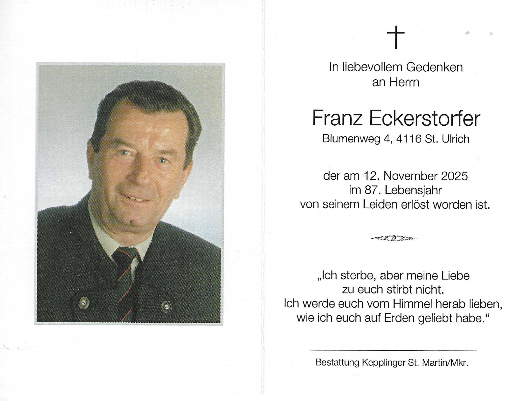 Bestattung Kepplinger St Martin