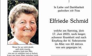 Elfriede Schmid