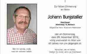 Johann Burgstaller