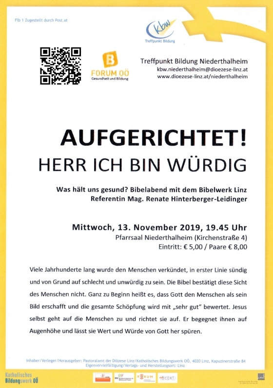 Einladungsflyer