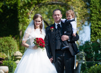 Strasser Bernhard und Bianca (geb. Baumann) mit Tristan Ferdinand