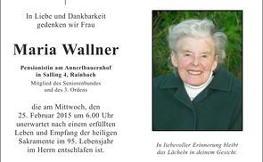 Maria Wallner