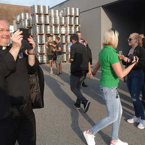 Abpfiff in der Brauerei Freistadt Juni 2018 zur Visitation 2018