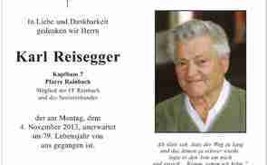 Karl Reisegger