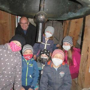 Kirchenbesuch mit Aufstieg zu den Glocken - Highlight
