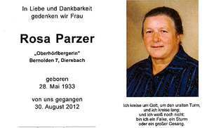 Rosa Parzer