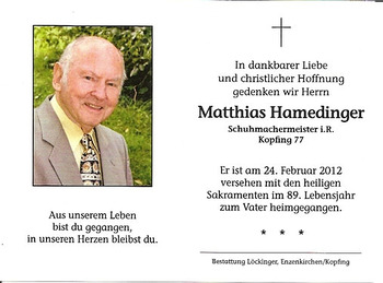 Matthias Hamedinger