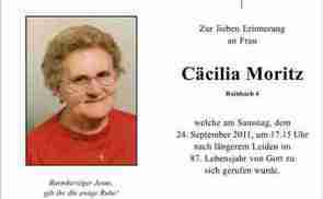 Cäcilia Moritz