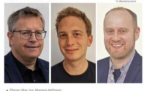 Pfarrer Klemens Hofmann, Pastoralvorstand Wolfgang Roth, Verwaltungsvorstand Markus Woda