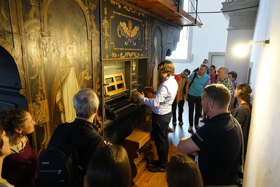 Putz-Orgel in der Stiftskirche Schlägl