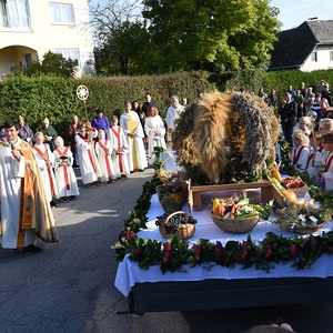 Segnung der Erntegaben