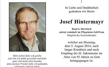 Josef Hintermayr