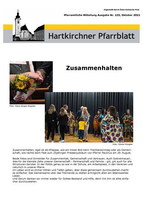 Pfarrblatt Oktober 2021