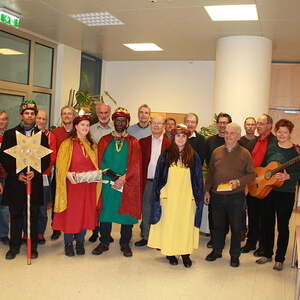 Sternsingen im Krankenhaus Steyr