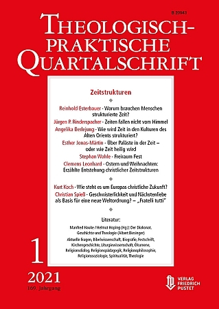 Cover Theologisch-praktische Quartalschrift 1/2021