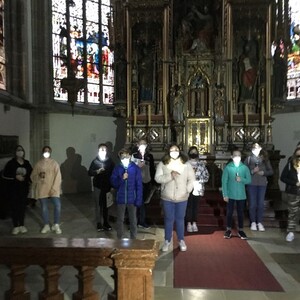 ©Bild für die Pfarrre Eferding/Taschenlampenführung für die Firmlinge