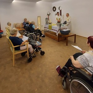 Gottesdienst im Haus für Senioren