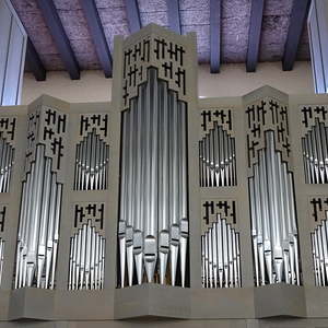 Kögler-Orgel in der katholischen Pfarrkirche Wels-Heilige Familie