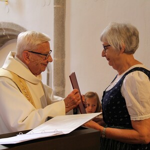 Diamantenes Priesterjubiläum von Pfarrer Josef Pesendorfer