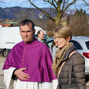 Wallfahrer aus Altötting in Mondsee