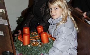 Adventkranzweihe