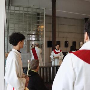 gemeinsamer Gottesdienst St. Quirinus und Marcel Callo