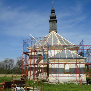 Renovierung Dach Doblkapelle 3. Tag 