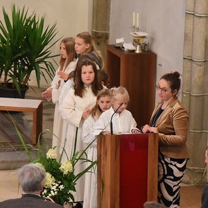 Ministrantenaufnahme in der Pfarrkirche