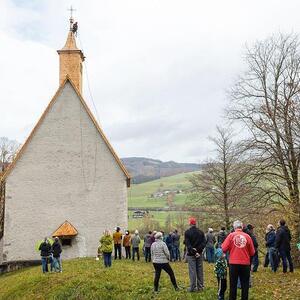 Turmkreuzsteckung Konradkirche 2.11.2020