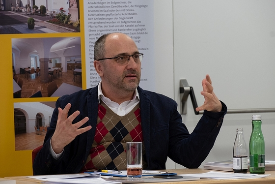 Kunstreferent und Diözesankonservator Hubert Nitsch / © Diözese Linz / Kienberger Kunstreferent und Diözesankonservator Hubert Nitsch