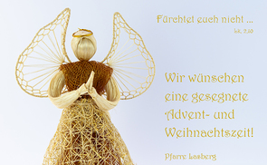 Gesegnete Advent- und Weihnachtszeit