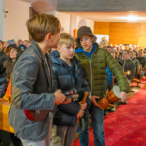 Kindermette mit Hirtenspiel der Katholischen Jungschar