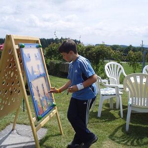 Ministrantenausflug 2009 – Miny Garten3