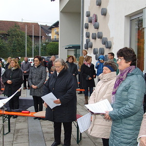 11. Oktober 2020 am Dorfplatz